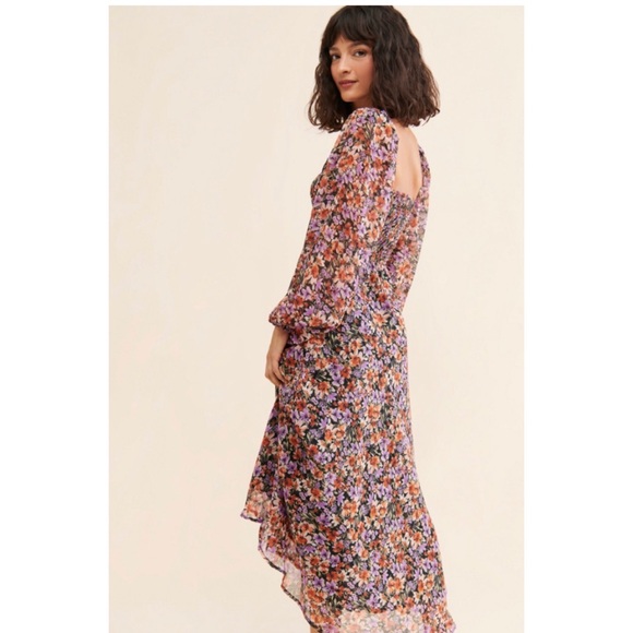 Sylvie Floral Maxi Dress 
Floral Lace-Trim Dress - Picture 2 of 9